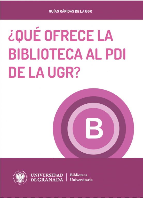 Imagen de Guía Rápida sobre lo que ofrece la Biblioteca al PDI