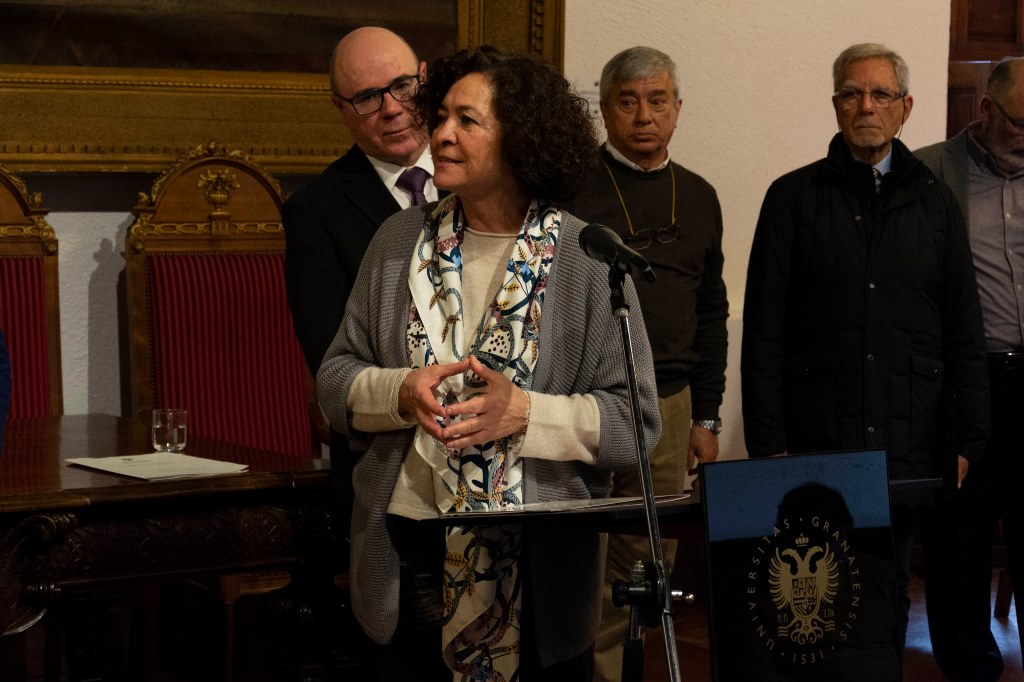 Intervención de la Rectora de la Universidad de Granada